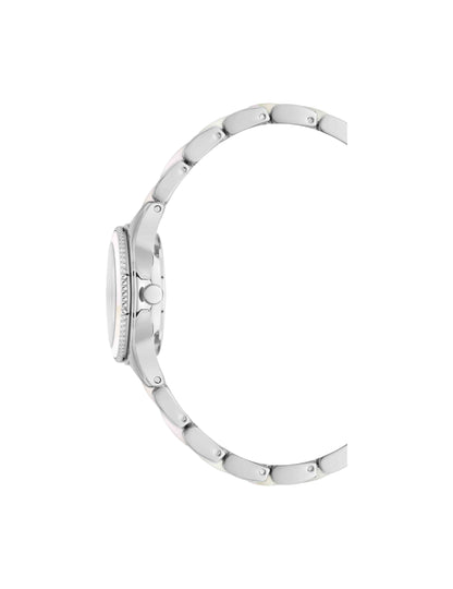 Pearlescent Resin Link Bracelet Watch