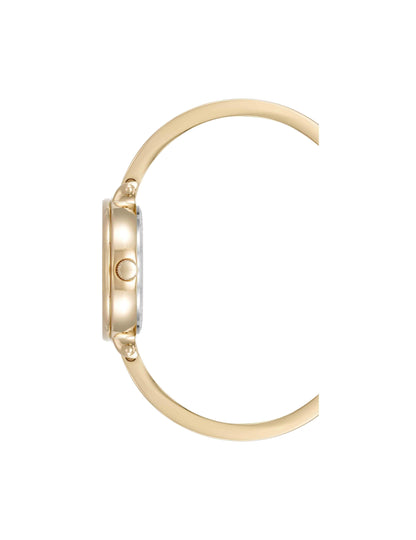 Round Gemstone Bangle Watch Set
