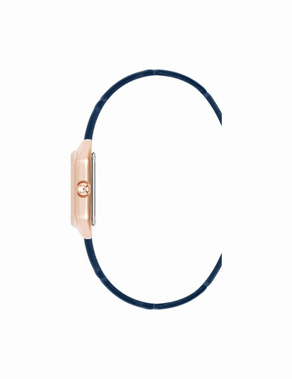 Consider It Octagonal Leather Band Watch