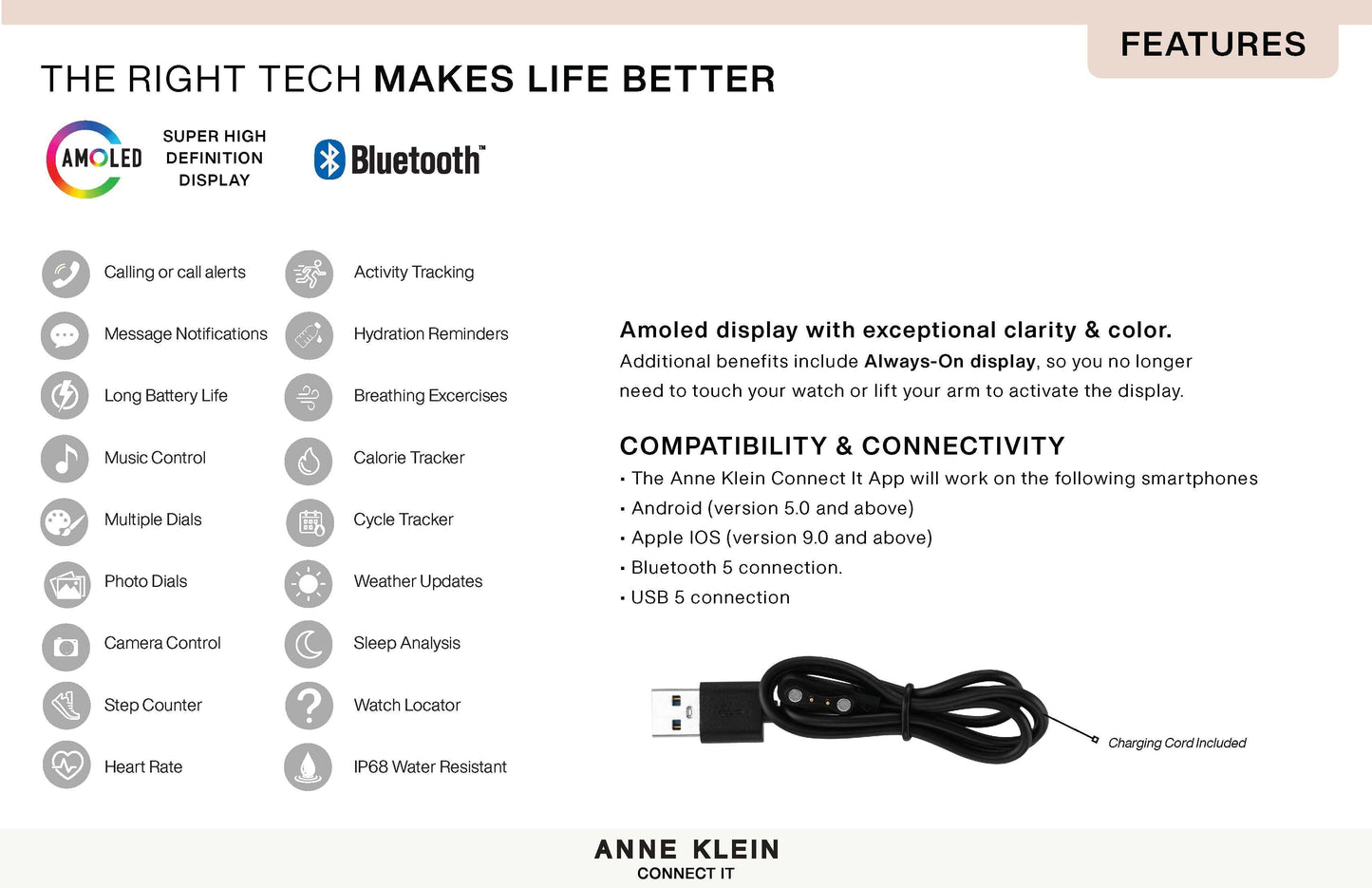 Connect It Prism Smartwatch Set