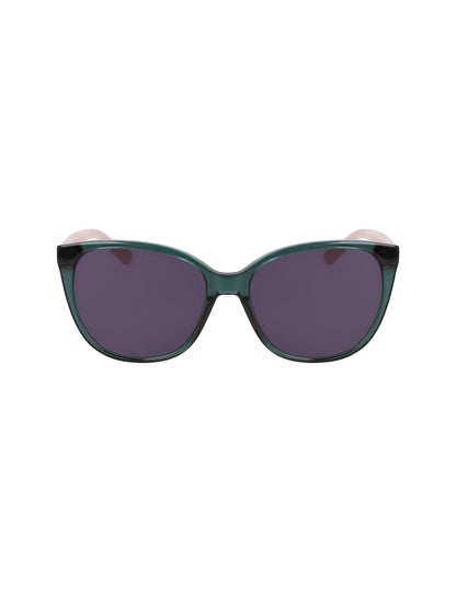 Crystal Cat-Eye Braided Sunglasses