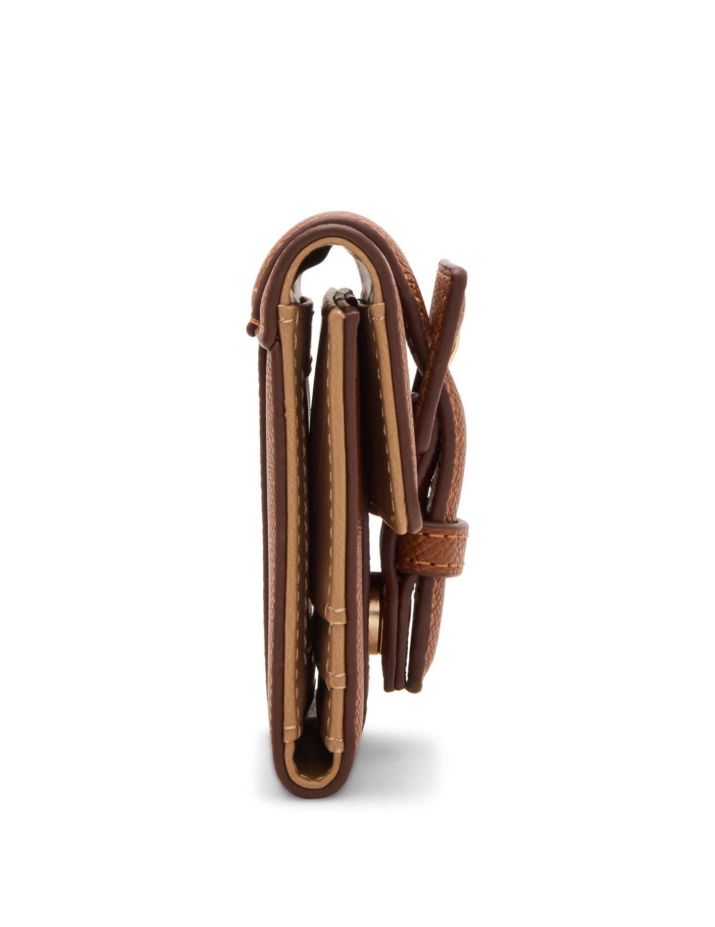 Covered Buckle Trifold Wallet