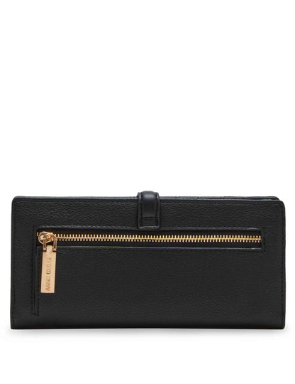 2 Piece Gift Set With Sculpted Buckle Wallet And Removeable Card Organizer