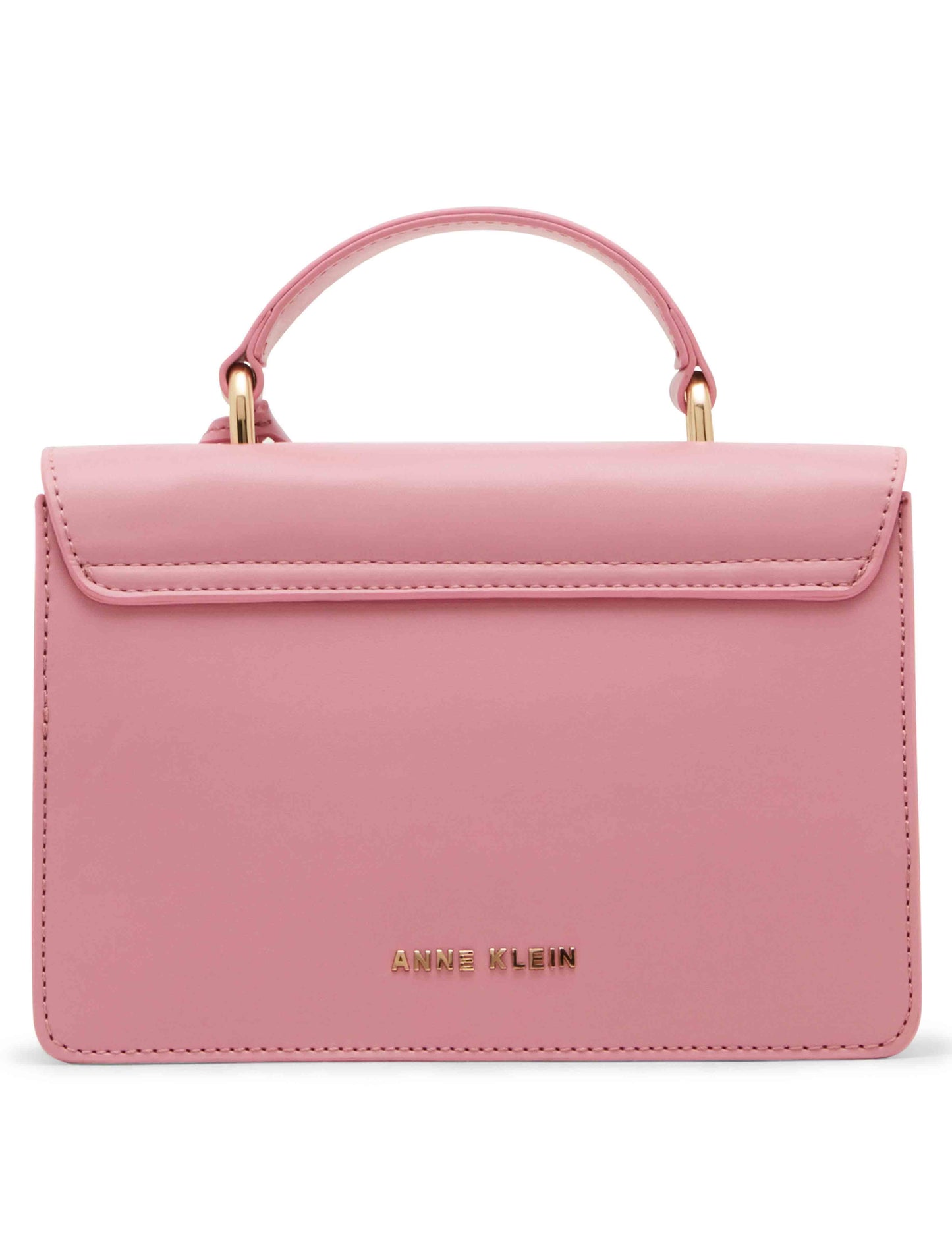 Small Top Handle With Mirror And Detachable Strap