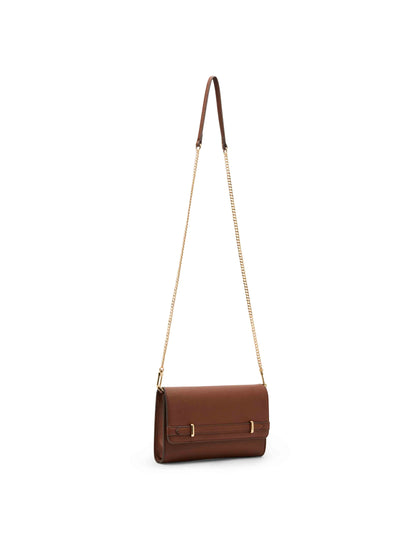 Wallet on a Chain with Detachable Wristlet Strap & Pouch