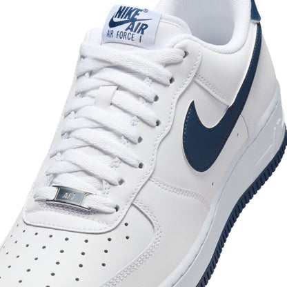 Nike Mens Air Force 1 '07 - White/Midnight Navy
