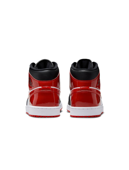 Air Jordan Men's 1 Mid SE - Black/Varsity Red