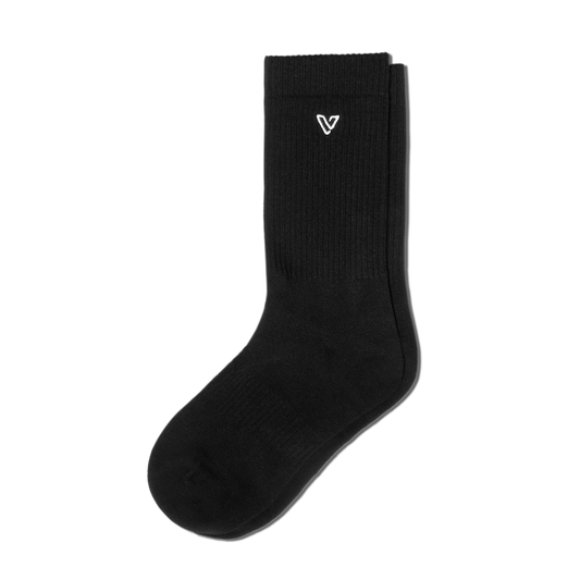 Lifestyle Crew Socks - Black