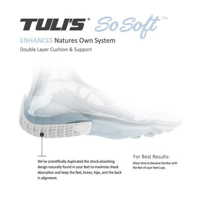 Tuli's® So Soft® Heavy Duty Heel Cups