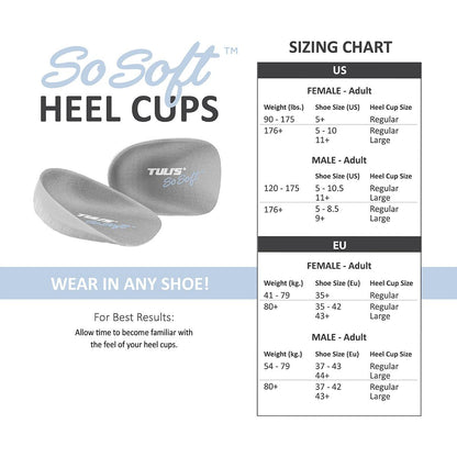 Tuli's® So Soft® Heavy Duty Heel Cups
