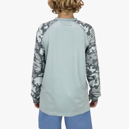 Youth Tactical Camo LS Performance Shirt