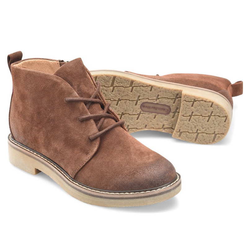Comfortiva Rebeca Chukka Boot in Rich Brown - Women's