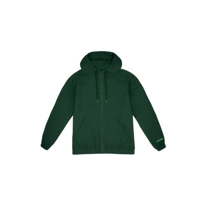 Men's Coastal Hoodie Full Zip - Pine