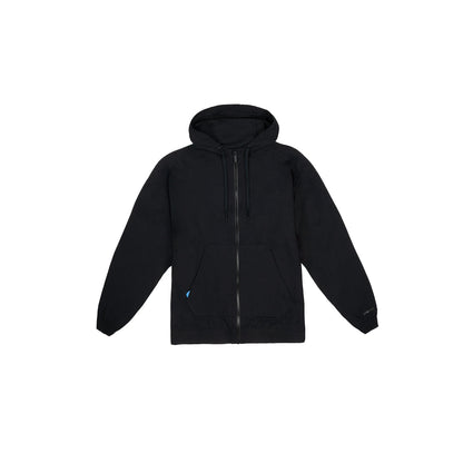 Women's Coastal Hoodie Full Zip - Black