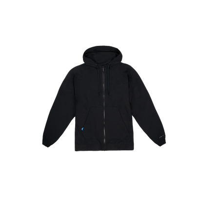 Women's Coastal Hoodie Full Zip - Black