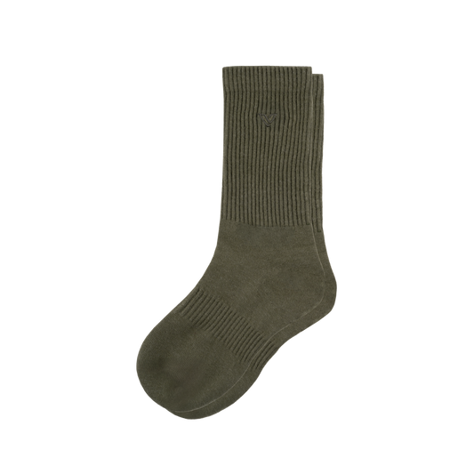 Lifestyle Crew Socks - Moss