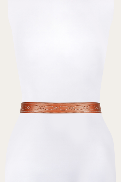 40mm Belt 2 tone Stitch