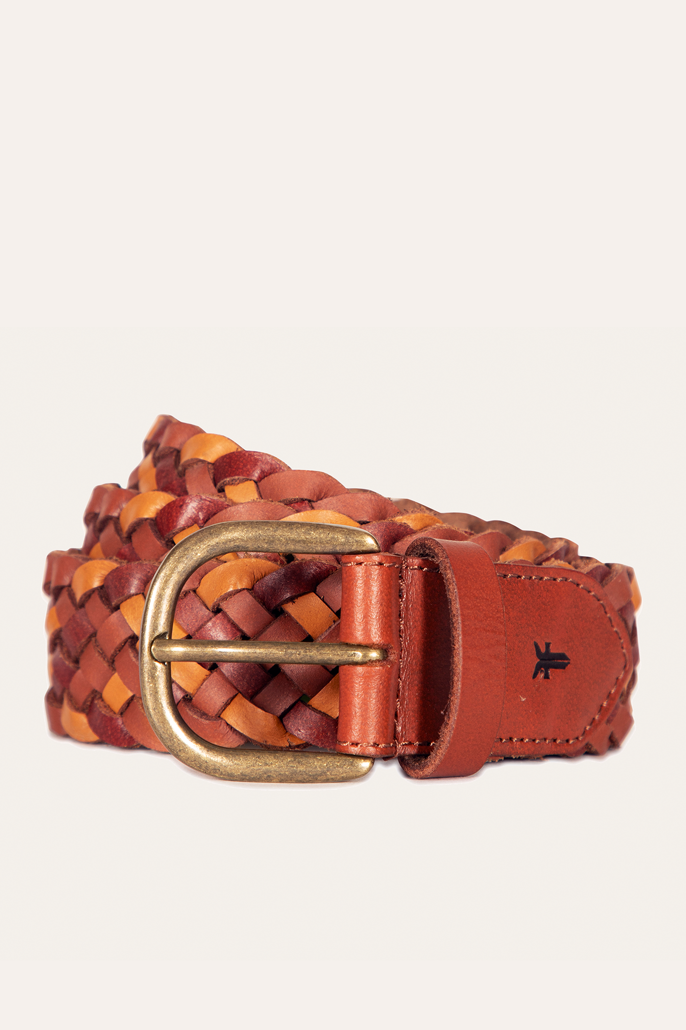 35mm Tonal Woven Leather Belt