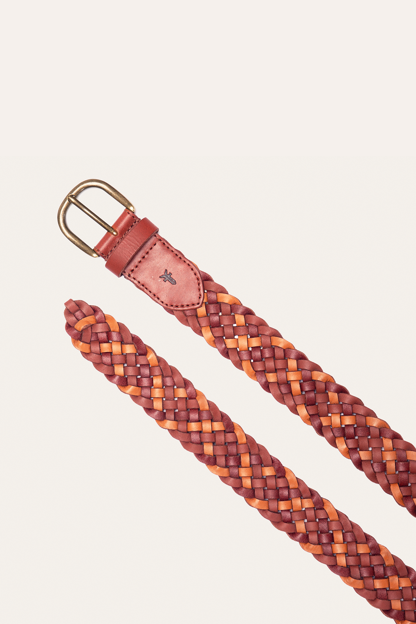 35mm Tonal Woven Leather Belt