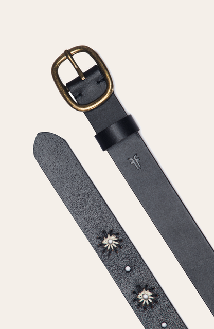 30mm Belt Embroidered Holes