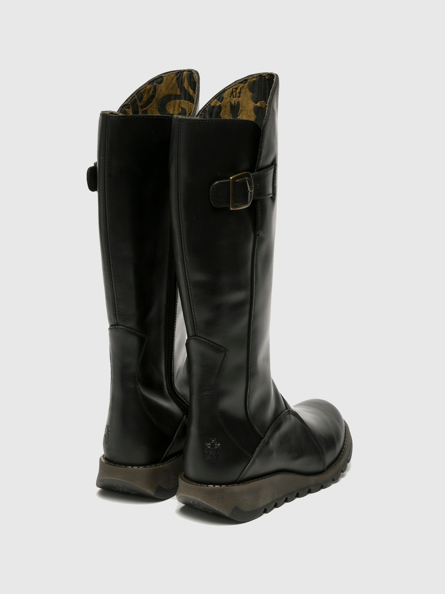 Zip Up Boots MOL 2 BLACK