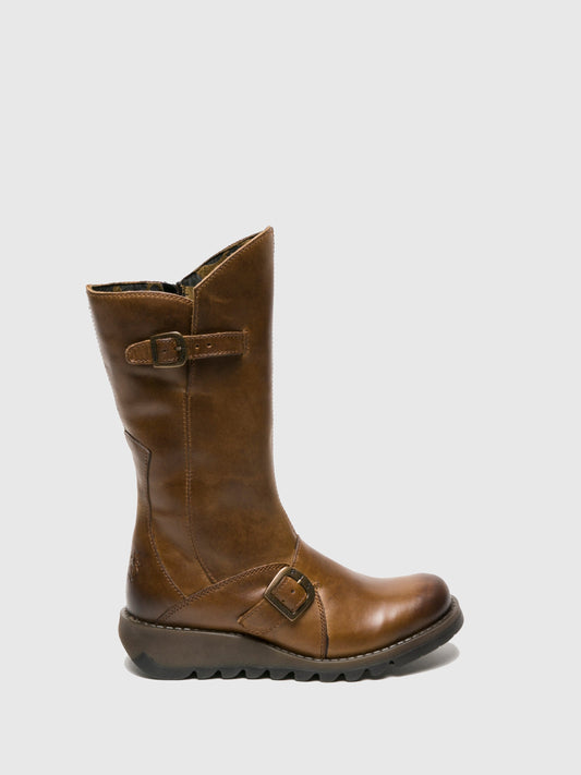 Buckle Boots MES 2 CAMEL