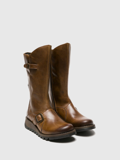 Buckle Boots MES 2 CAMEL