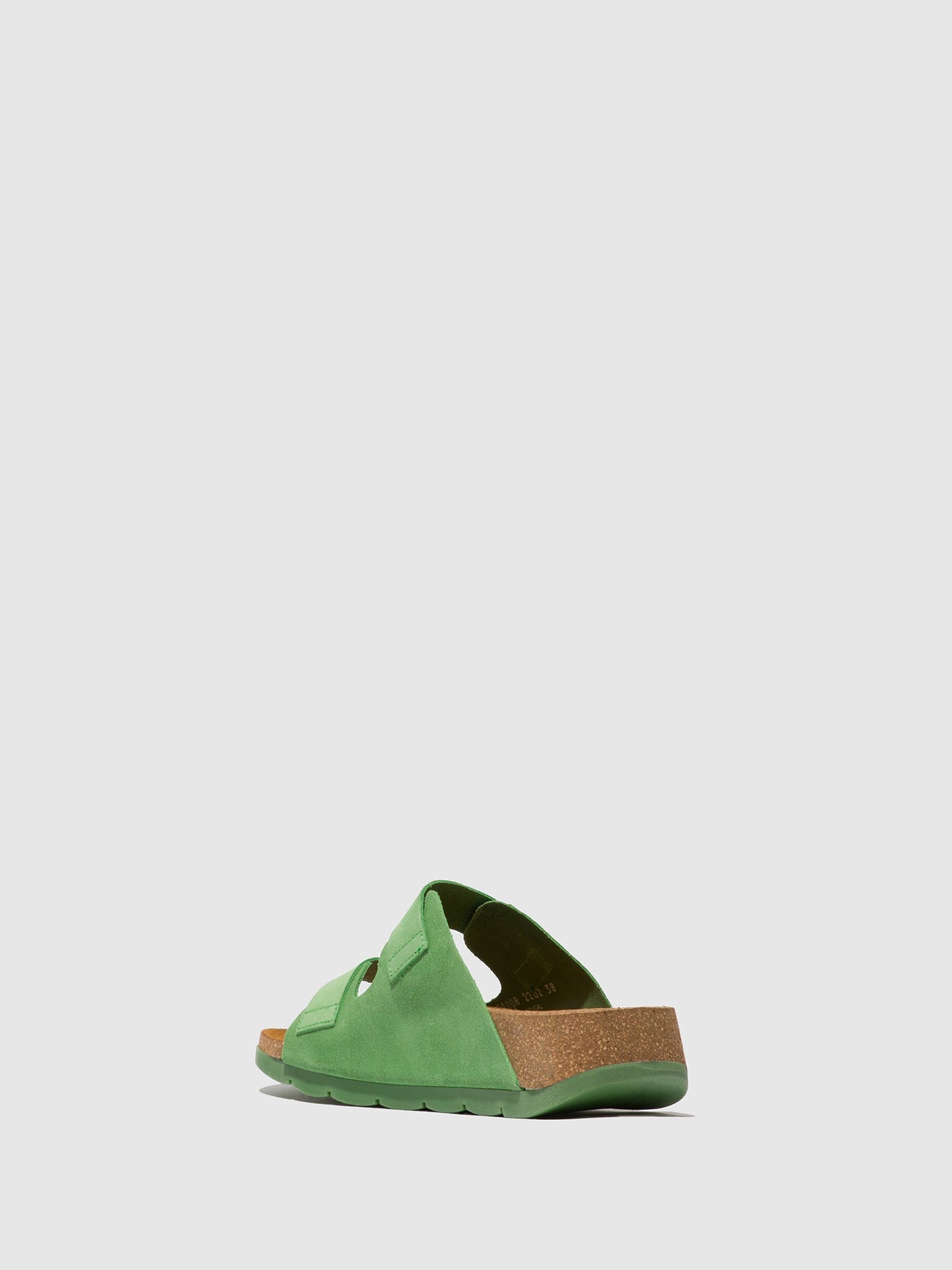 Buckle Sandals CAJA721FLY LIME GREEN