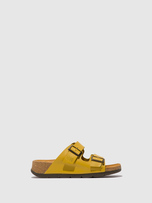 Buckle Sandals CAJA721FLY MUSTARD