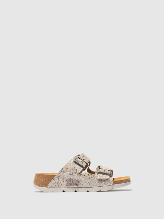 Buckle Sandals CAJA721FLY FANTASY WHITE