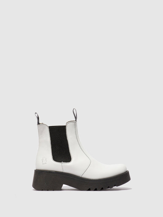 Chelsea Ankle Boots MEDI789FLY RUG OFFWHITE