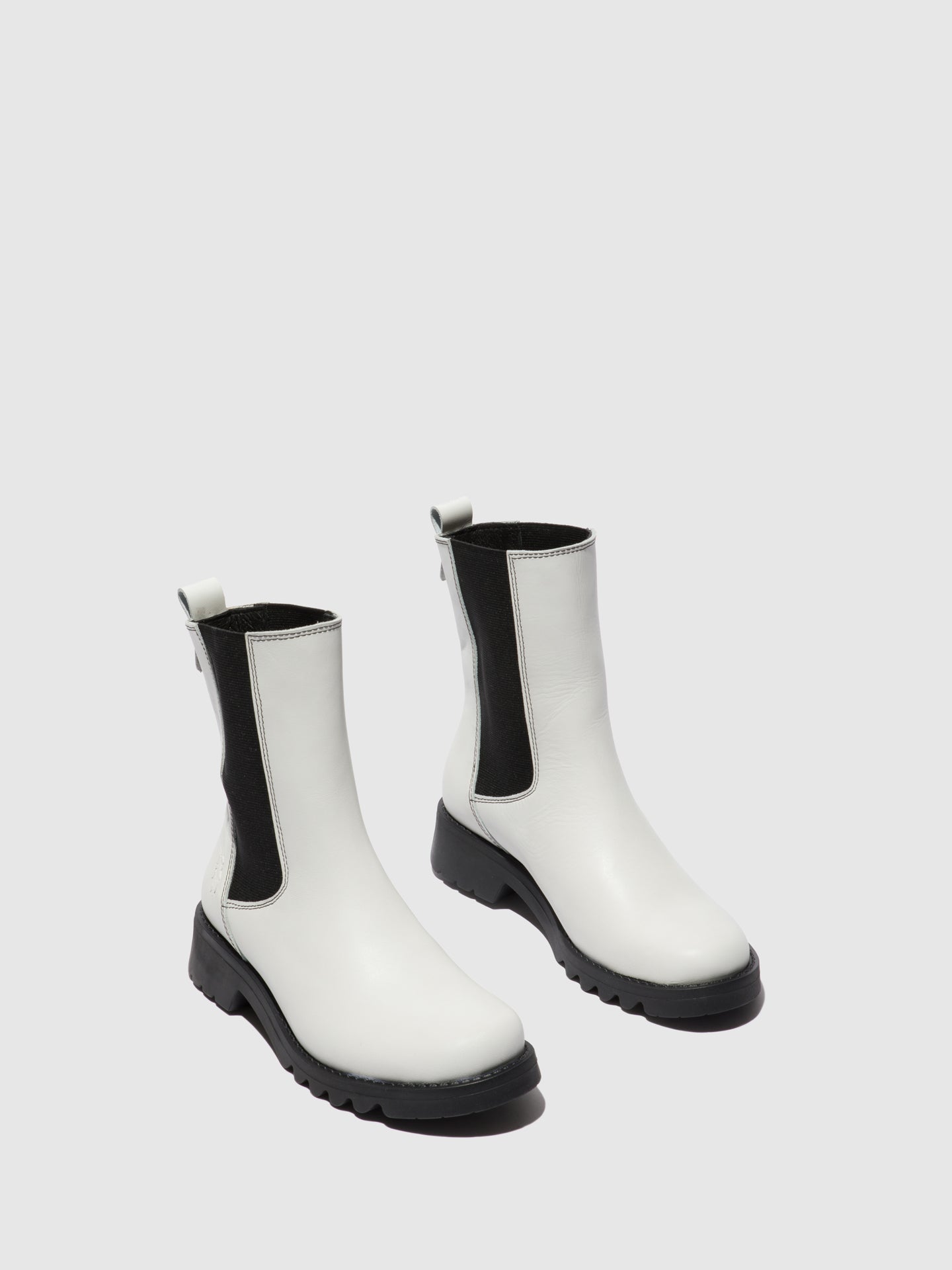 Chelsea Ankle Boots REIN795FLY RUG OFFWHITE (BLACK)