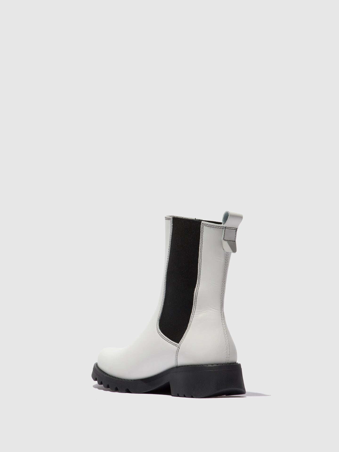 Chelsea Ankle Boots REIN795FLY RUG OFFWHITE (BLACK)