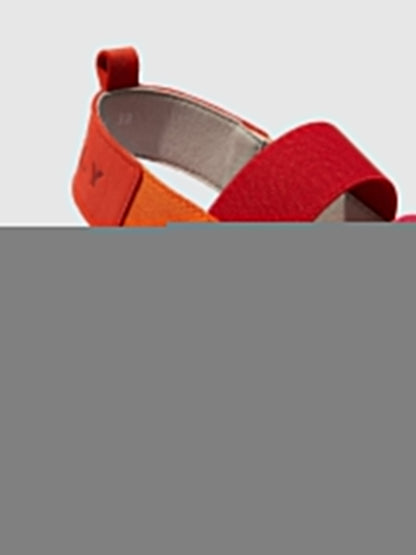 Strappy Sandals YERE847FLY DEVIL RED/MULTICOLOR/LILAC