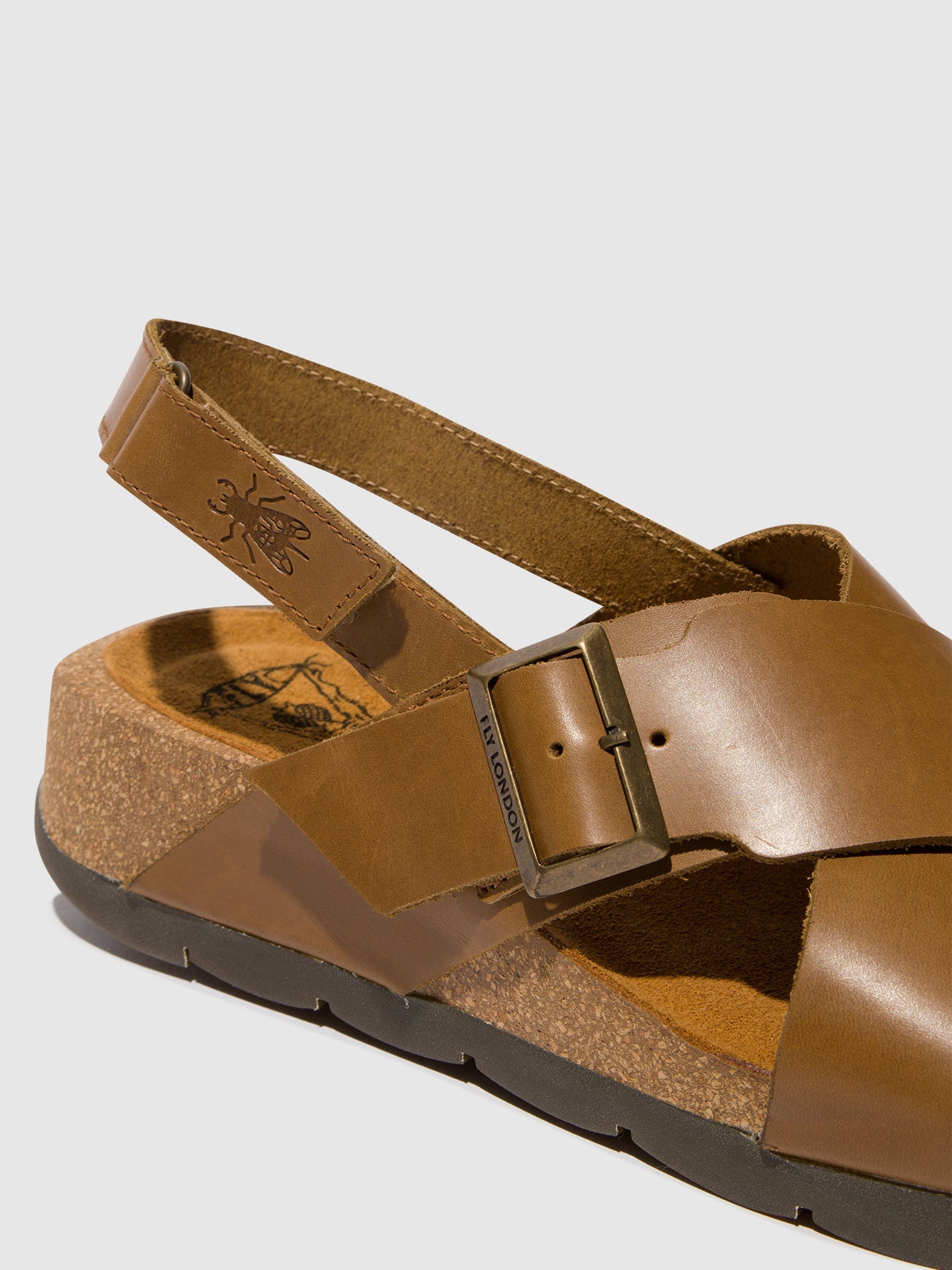Crossover Sandals CHLO852FLY CAMEL
