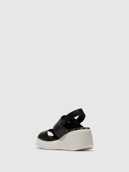 Sling-Back Sandals DIGO939FLY MOUSSE BLACK