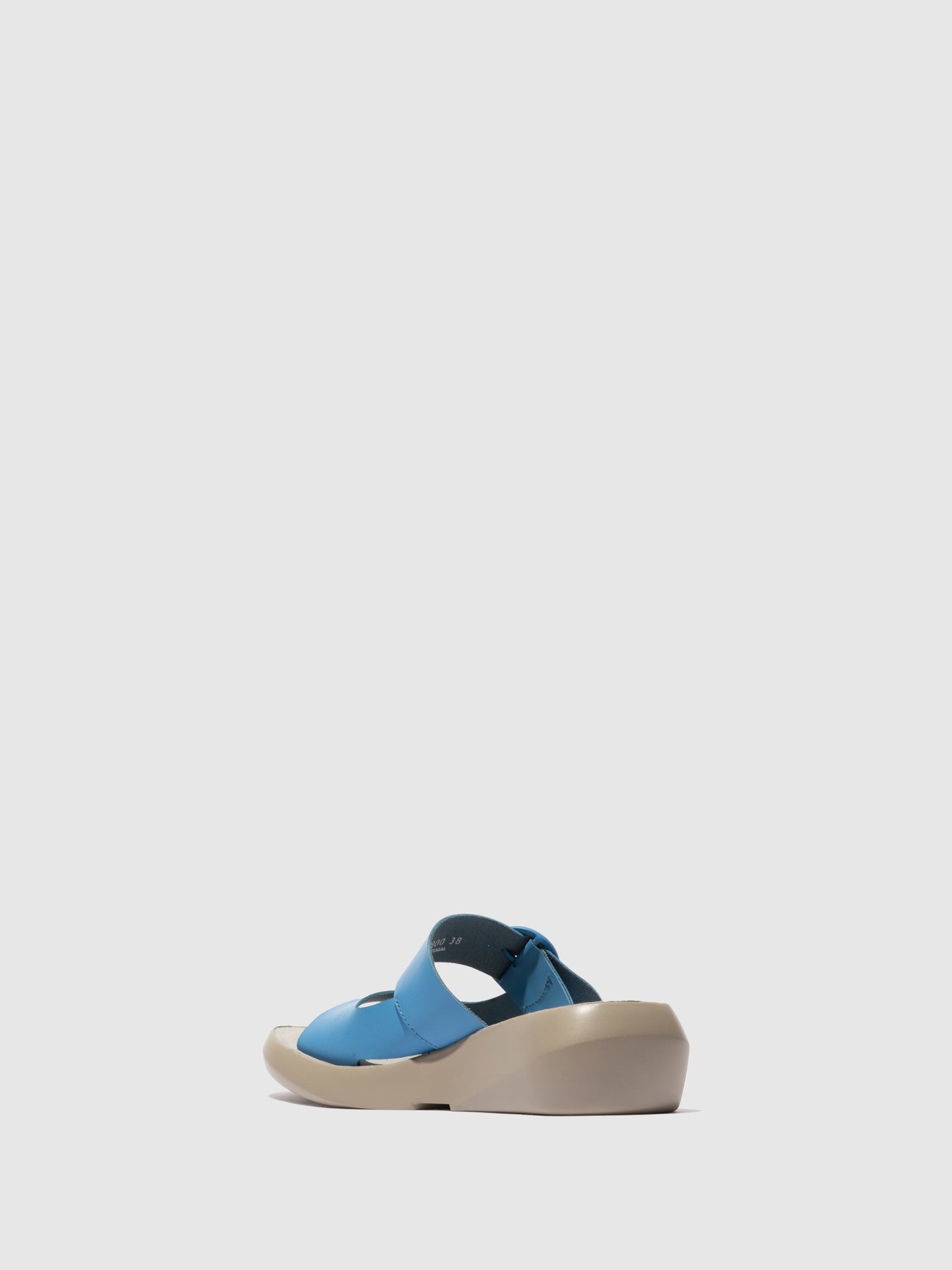 Buckle Mules BAFI029FLY BLUE