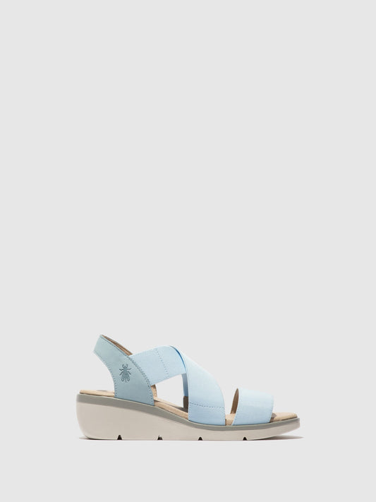 Elasticated Sandals NOLI056FLY SKY BLUE