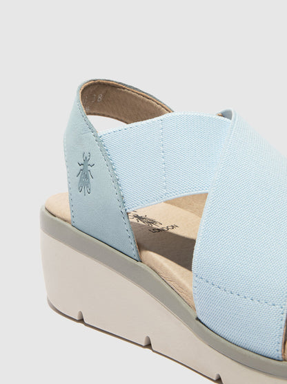 Elasticated Sandals NOLI056FLY SKY BLUE