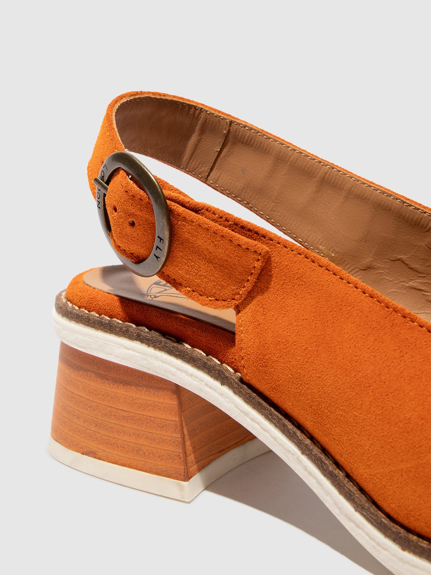 Buckle Sandals CERI090FLY ORANGE
