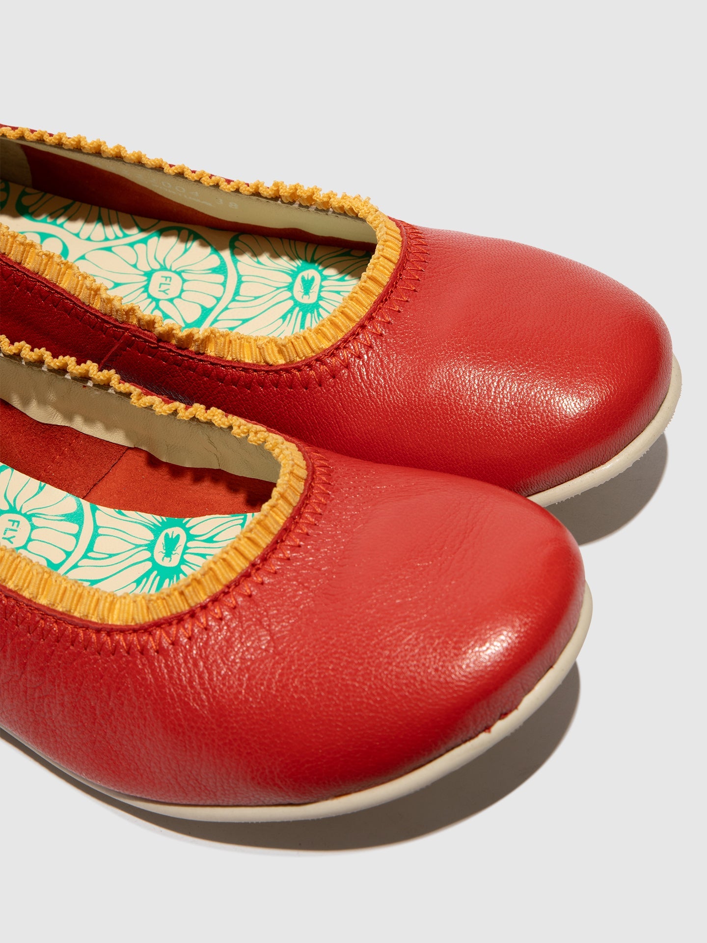 Flat Ballerinas GOIL222FLY DEVIL RED/YELLOW