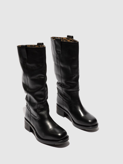 Over the Knee Boots RINT346FLY BLACK
