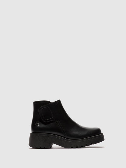 Velcro Ankle Boots MUFE363FLY BLACK