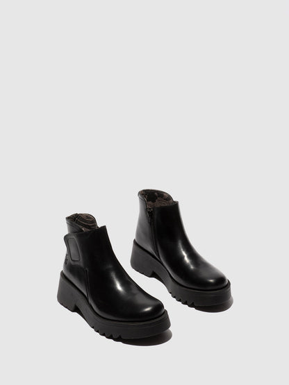 Velcro Ankle Boots MUFE363FLY BLACK