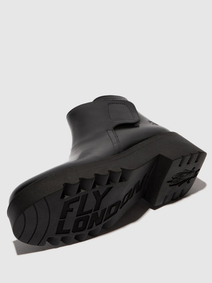 Velcro Ankle Boots MUFE363FLY BLACK