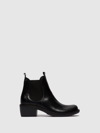 Chelsea Ankle Boots MEME030FLY RUG BLACK