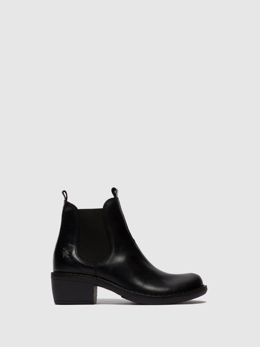 Chelsea Ankle Boots MEME030FLY RUG BLACK