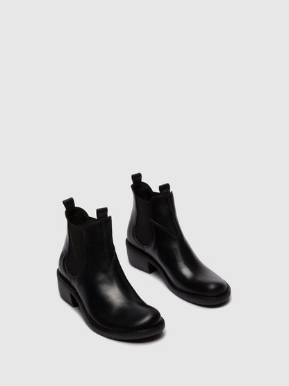 Chelsea Ankle Boots MEME030FLY RUG BLACK