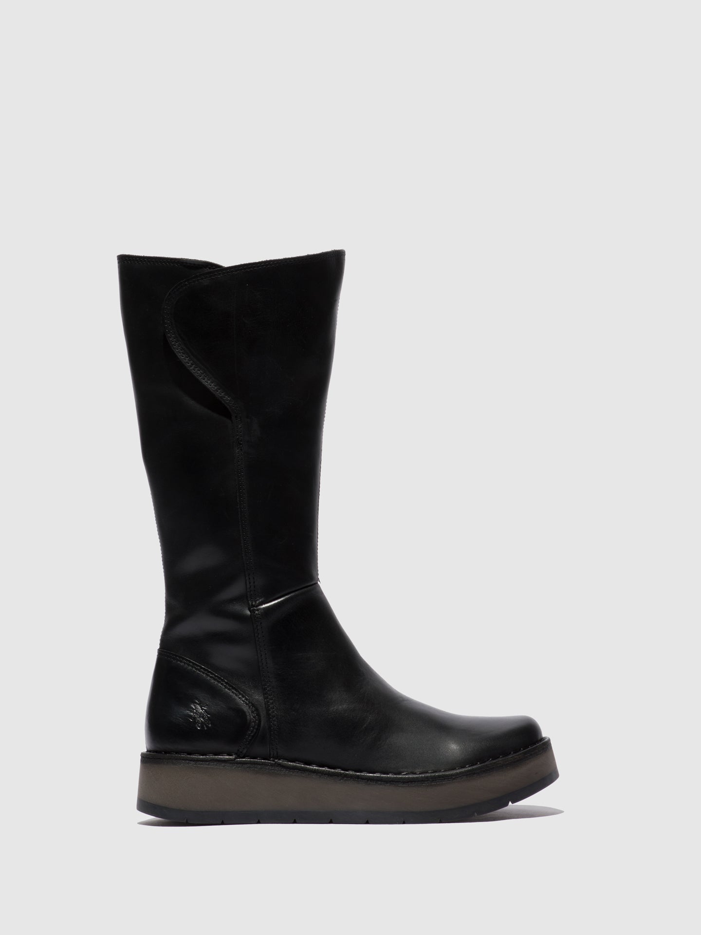 Zip Up Boots RHEA042FLY RUG BLACK