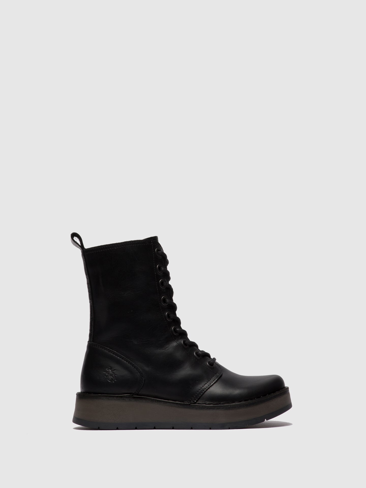 Lace-up Ankle Boots RAMI043FLY RUG BLACK